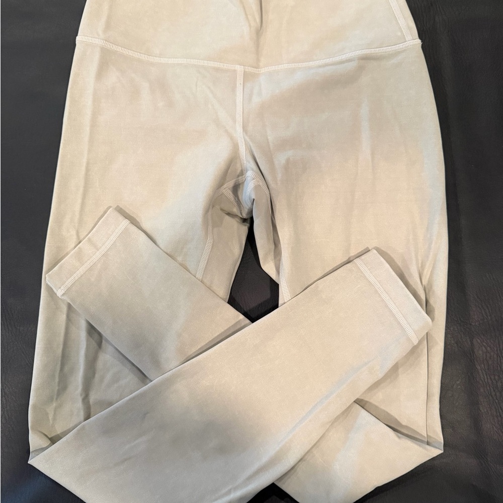 lululemon athletica vintage washed grey Leggings
